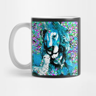 Lion and Lamb Mug